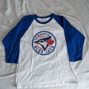 Blue Jays baseball tee shirt size large